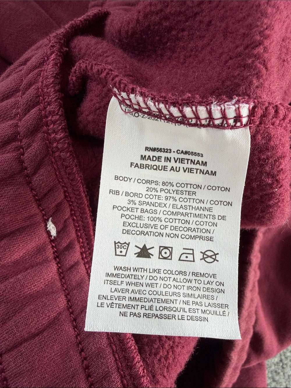 Nike Men’s Flight MVP XXL Air Jordan JumpMan Joggers Cherrywood Maroon Sweatpant